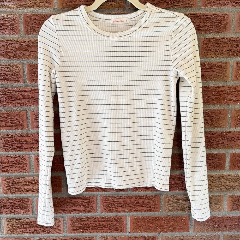 Marine Layer Lexi Rib Sun-In Longsleeve Crew Tee